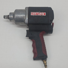 Craftsman 12 In Air Impact Wrench 875.168820 Non-ratcheting Blackred
