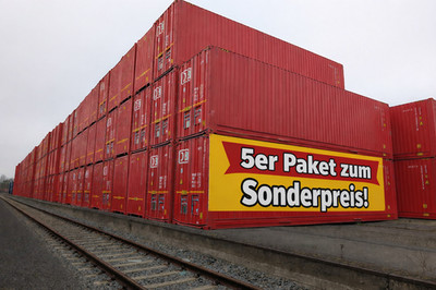 5x  40 Fuß HC High Cube Container Lagercontainer Seecontainer Frachtcontainer