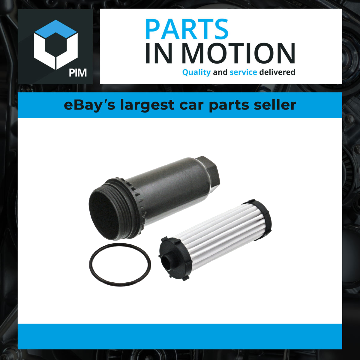 Automatic GearBox Oil Filter fits FORD FOCUS 04 to 20 Transmission Blue Print - Image 11