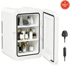 Low Power 16 Litre TableTop Mini Fridge, 15 Cans for Car Campervans AC/DC