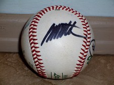 Los Angeles Dodgers Manny Mota Jose Lima Autograhed Signed Baseball 