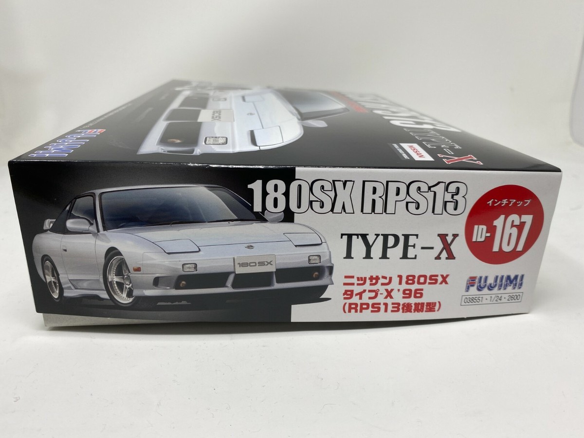 Fujimi 1/24 Nissan 180SX TYPE X RPS13 late model '96 plastic