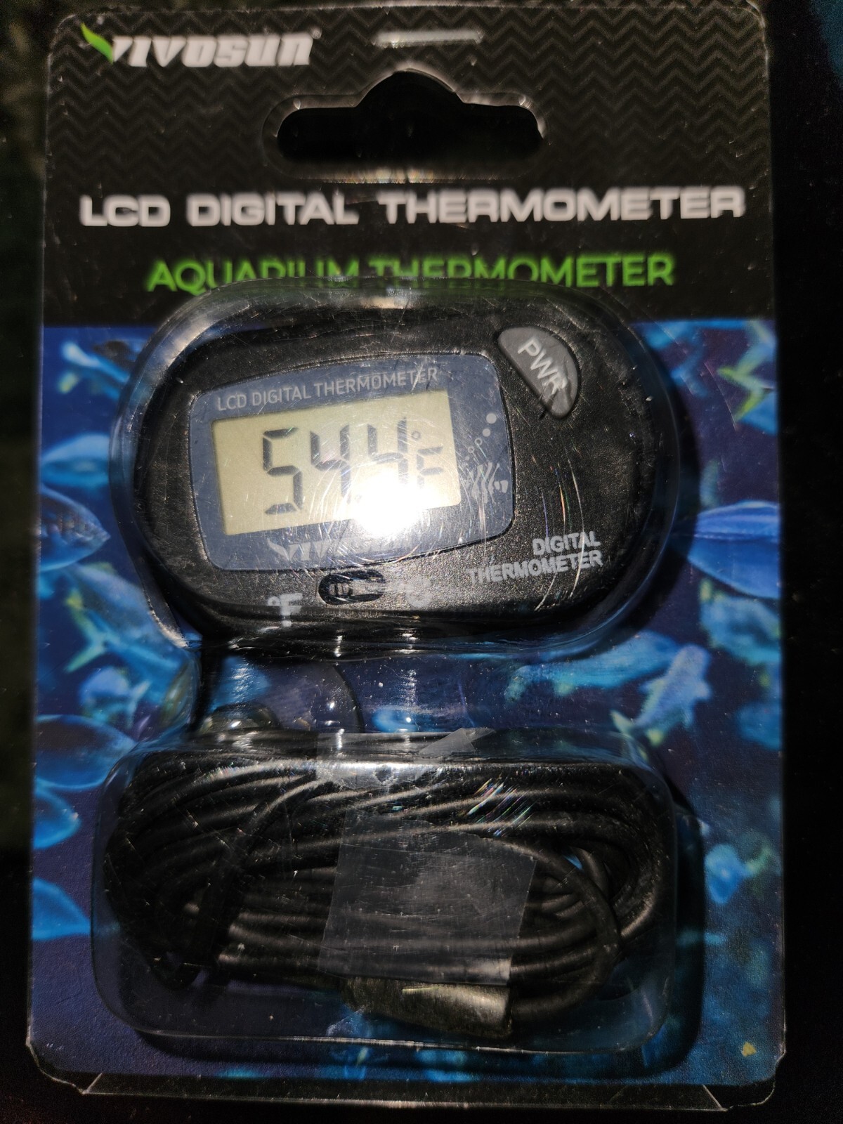 Vivosun LCD Digital Aquarium Thermometer Fish Tank Water Terrarium eBay