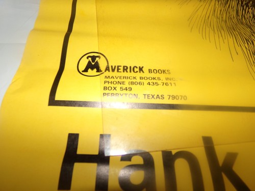 Póster promocional libro vintage Hank the Cowdog Range Security CBS Story Break 85 - Imagen 8 de 8