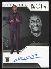 A.J. Griffin 2022-23 Noir Auto Rookie Showtime #SHW-AJG Serial #d 2/25 Hawks