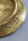 Vtg ACCESSOCRAFT Signed Gold tone Cathy Gins Face Necklace Pendant (A14) — photo 5
