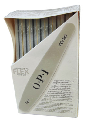 OPI Flex 100/180 Foam Nail Buffer   Box of 16 Nail Files   New