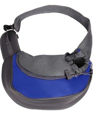 Sm Dog/Cat Carrier Sling Bag, Travel Friendly, Adjustable Strap, Breathable Mesh