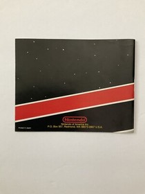 1988 NES Nintendo Entertainment System_INSTRUCTION BOOKLET_Duck Hunt-Mario Bros