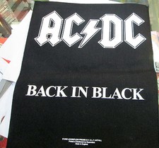 AC/DC COLLECTABLE RARE VINTAGE BACKPATCH BACK PATCH 2002 ANGUS ORIGINAL