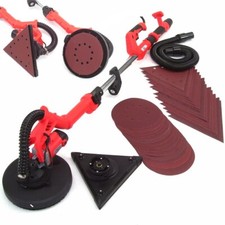 Langhalsschleifer 2in1 Wand-Deckenschleifer 930W Trockenbauschleifer 30 Scheiben