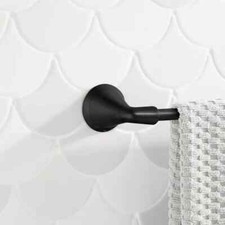 Signature Hardware 24" Towel Bar Matte Black