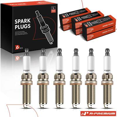 6x Iridium & Platinum Spark Plugs for BMW 135i 335i xDrive 640i 740Li X1 X5 M2