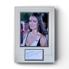 Kirsty Gallacher - British TV Presenter Signed Display