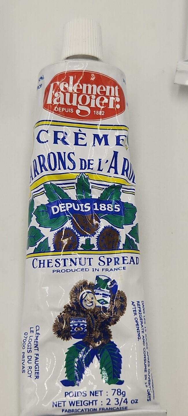 Chestnut Spread Clement Faugier  Tube 2.3/4 oz  5pk Exp 5/28 New