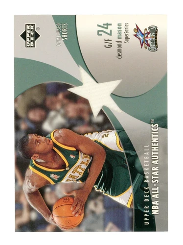 Upper Deck Desmond Mason Basketball 2002-03 Season Sports Trading Cards & Accessories