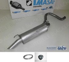 IMASAF ESD Auspuff Endtopf + Anbauteile für Toyota Land Cruiser 100 (J10) 4.2 TD