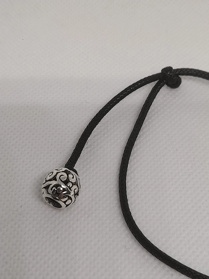 Bracciale Unisex Con Charm Ciondolo Gufo Porta Fortuna Acciaio Color Argento - Immagine 4 di 4