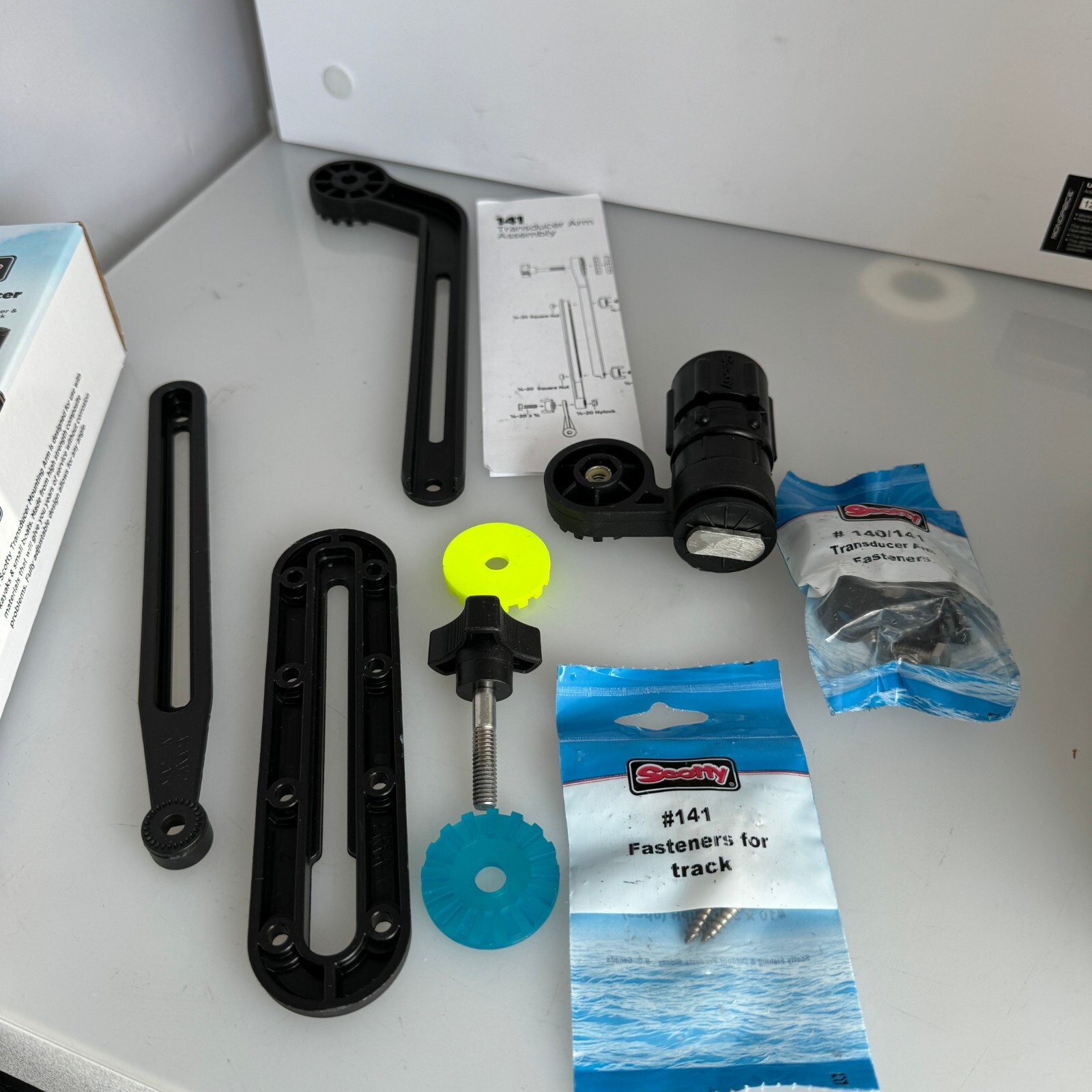 Scotty 141 Kayak/sup Transducer Mounting Arm With Gearhead 62017001418 eBay