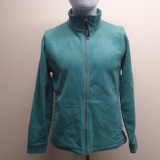 Woolrich Fleece Full Zip Green Jacket Size Medium Fantastic condition