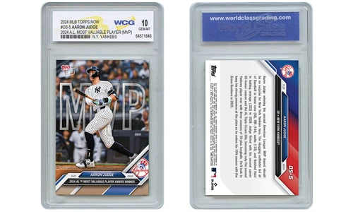 2024 MLB Topps Now AARON JUDGE MVP Card #OS-5 A.L. MVP - Certified GEM MINT 10