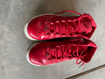 Nike Air Jordan 11 Retro Athletic Shoes for Men, Size US 9 - Red