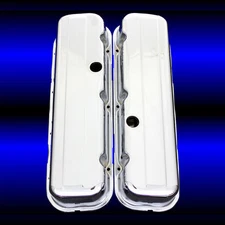 Chrome Tall Valve Covers For Big Block Chevy 396 427 454 502 Chevrolet Engines