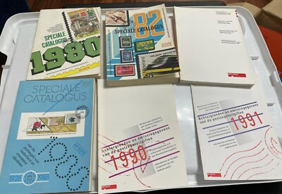 1980s-90s NVPH Speciale Catalogus Netherlands Specialized Postage Stamp Catalogs