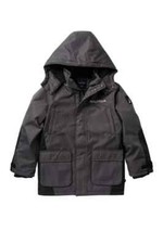 $125 Nautica, giacca da snorkeling balistico in finta frassino shearling, ferro da stiro, taglia L
