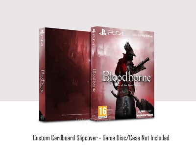 Bloodborne Game of the Year PS4 Custom Cardboard Slip Cover