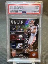 2021 Elite Elite Company Trevor Lawrence RC PSA 9