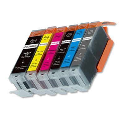 6 PK Printer Ink with chip for Canon 270 271 Pixma TS8020 TS9020 MG7720