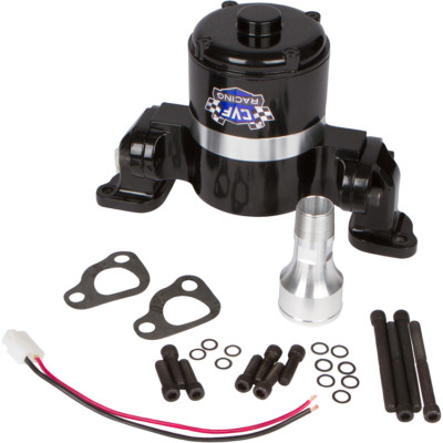 #ad Black Big Block Chevy Electric Water Pump 396 427 454 EWP BBC High Volume Flow $114.00