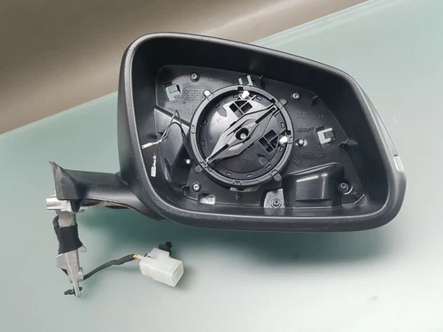 Original BMW i3 exterior mirror side mirror heated right electric retractable 7441024