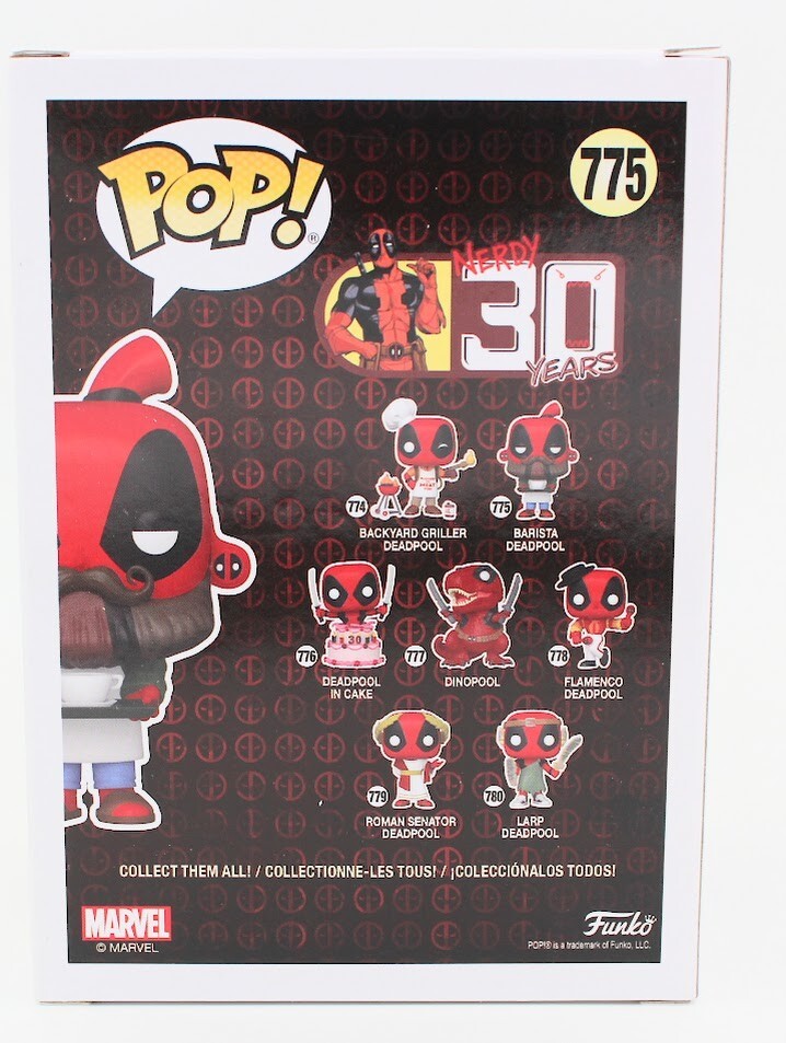 Funko Pop! Deadpool Barista Deadpool #775 Vinyl Figure