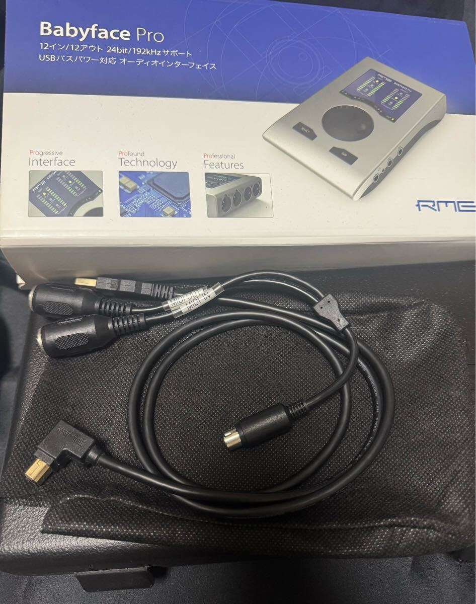 RME Babyface Pro 24 Channel 192Khz USB Audio Interface Working