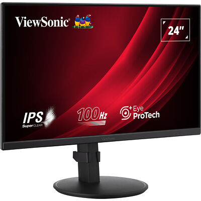 ViewSonic VG2408A-MHD, LED-Monitor, 60,5 cm (24 Zoll), schwarz