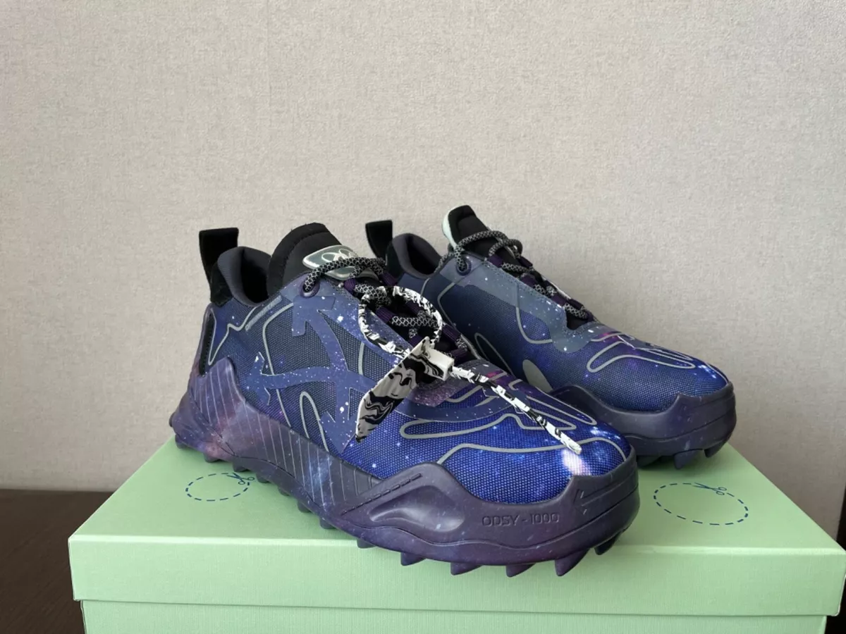 Off-White ODSY-1000 Galaxy Sneakers sz. 43/10US