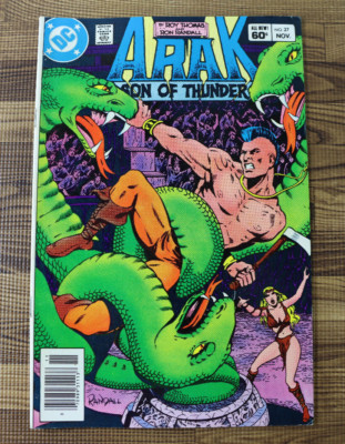 1983 DC Comics Arak Son Of Thunder #27 Mark Jewelers Variant VF/VF+