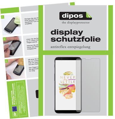 Dipos 6 Pellicole Protettive Antiriflesso Per OnePlus 2, Opache, Anti-impronta, Made In Germany - 2