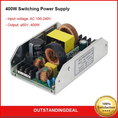 400W Switching Power Supply Switch Mode Power Supply Active PFC ±60V 3.3A os12