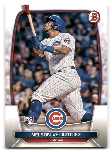 Nelson Velazquez 2023 Bowman Baseball #12 Chicago Cubs Rookie RC - Bild 1 von 2