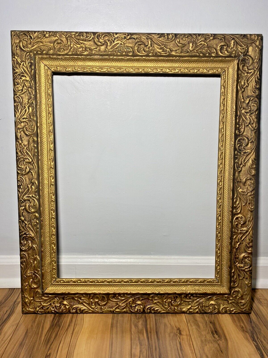 Vintage Wood Picture Frame 22 3/4 Vintage Wood Picture Frame 22 3/4