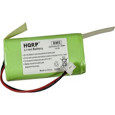 HQRP 14.8V Battery for Shark Ion Robot Vac Cleaners, RVBAT850 2-Prong Connector