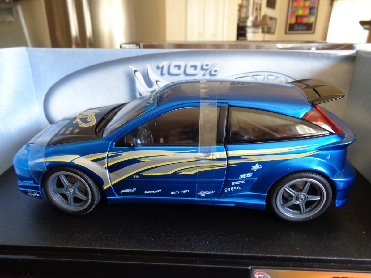 FORD FOCUS 1/18 LIMITED EDITION 100% HOT WHEELS 2002 | eBay