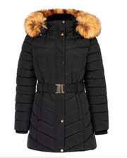 Firetrap Beltbubble Ladies Black Uk Size 10 #ref72