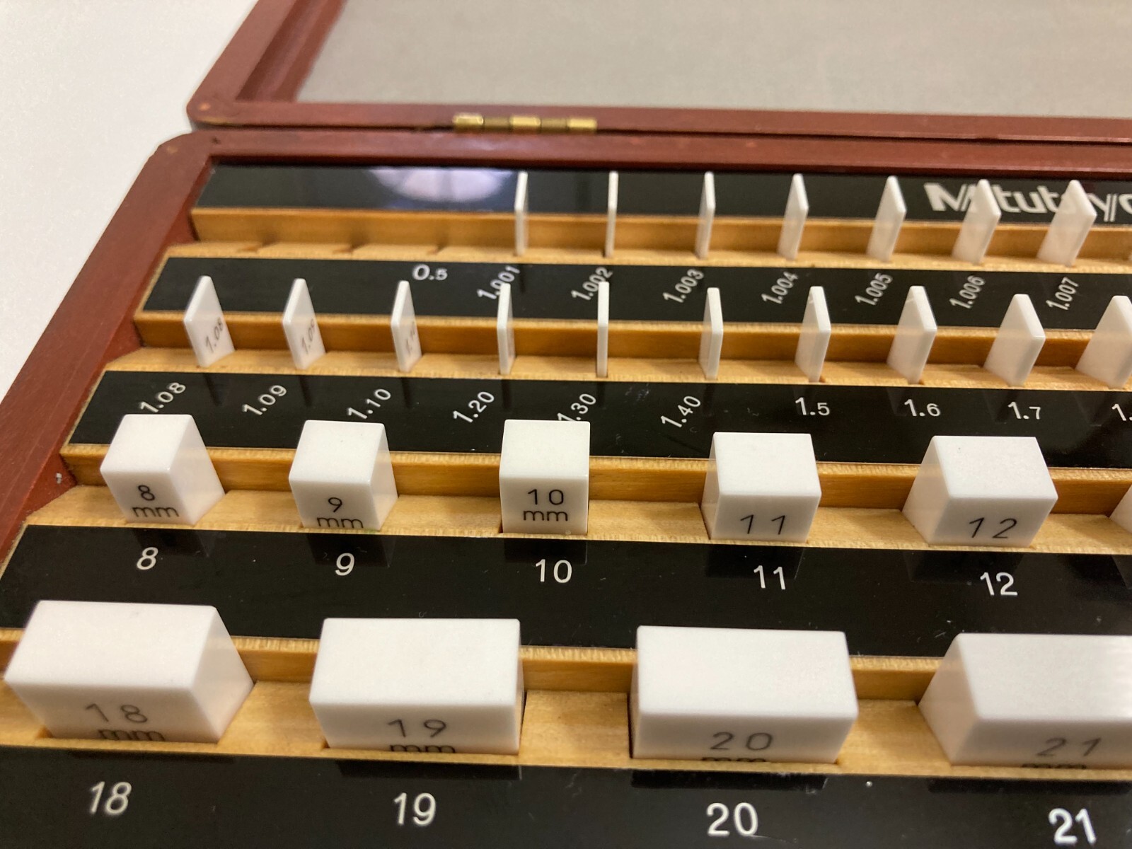 Mitutoyo BM3562 Cera Block Metric Ceramic Gage Block Set eBay