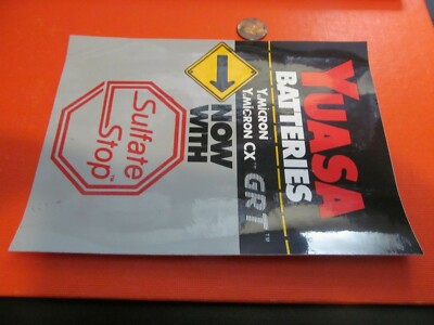 Yu Car Sticker YU-SULFATE STOP Sticker Decal ORIGINAL RACING old stock | eBay