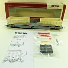 Bemo 2290 116 H0m Slag Transport Wagon Sl7756 of the RhB New in OVP #12571