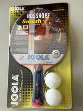 Joola Rosskopf Smash Table Tennis Racket Ping Pong Paddle  2 Balls New Unopened